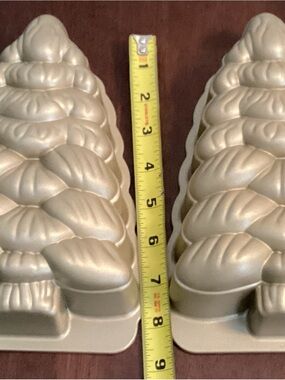 Pair of Christmas Tree Baking Molds